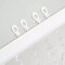 BEADED DOOR CURTAIN 8 ft long Clear Acrylic Diamond Cut Adjustable Strands